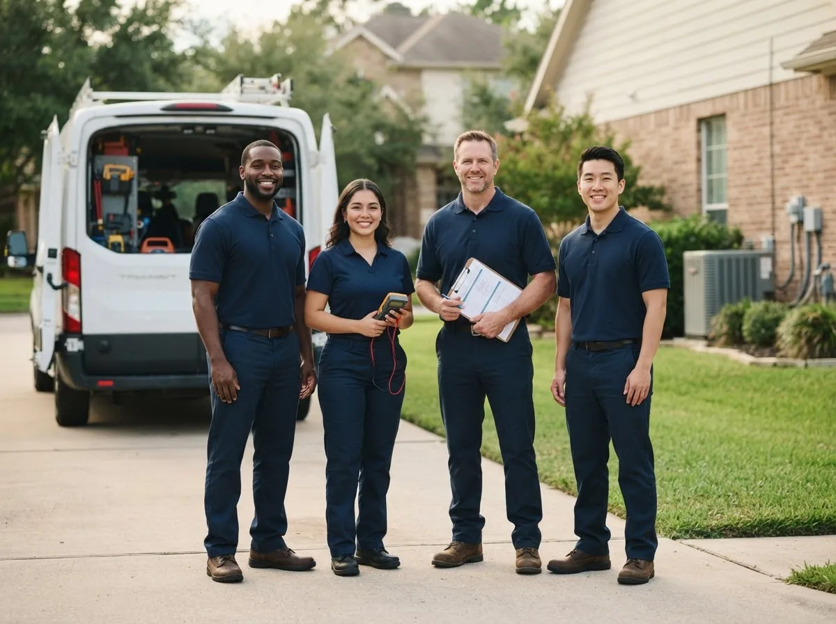 Certified HVAC technician near Aledo, TX